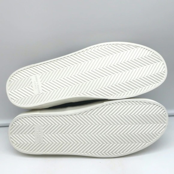 Saint Laurent Venice Low Top Sneakers Black Grained Leather Size 43.5 NEW - Picture 11 of 11